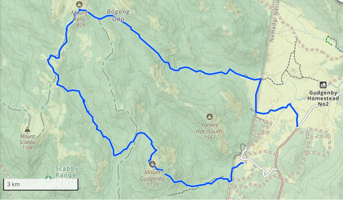 A spontaneous walk to Mt Gundgeby, Scabby tarn and Mt Kelly